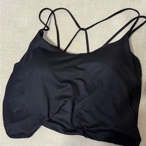 Old Navy Black Strappy Bandeau